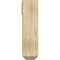 Ekena Millwork Westlake Craftsman Rough Sawn Bracket w/ Offset Brace, Douglas Fir, 8"W x 26"D x 30"H BKT0806X26X30WTL04RDF - alternate 3